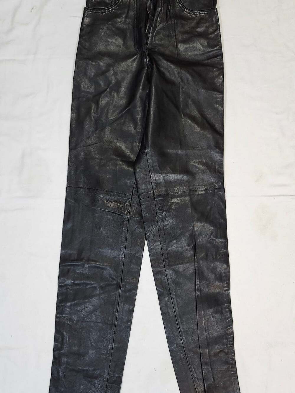 Dream Apparel Black Leather Pants Size 2